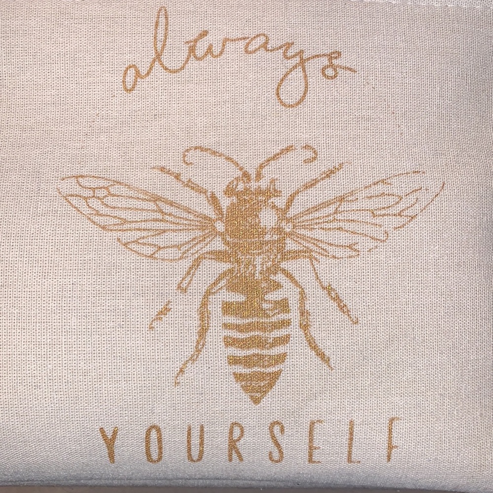 Canvas “Always be Yourself” Bin - Picture 4 of 6